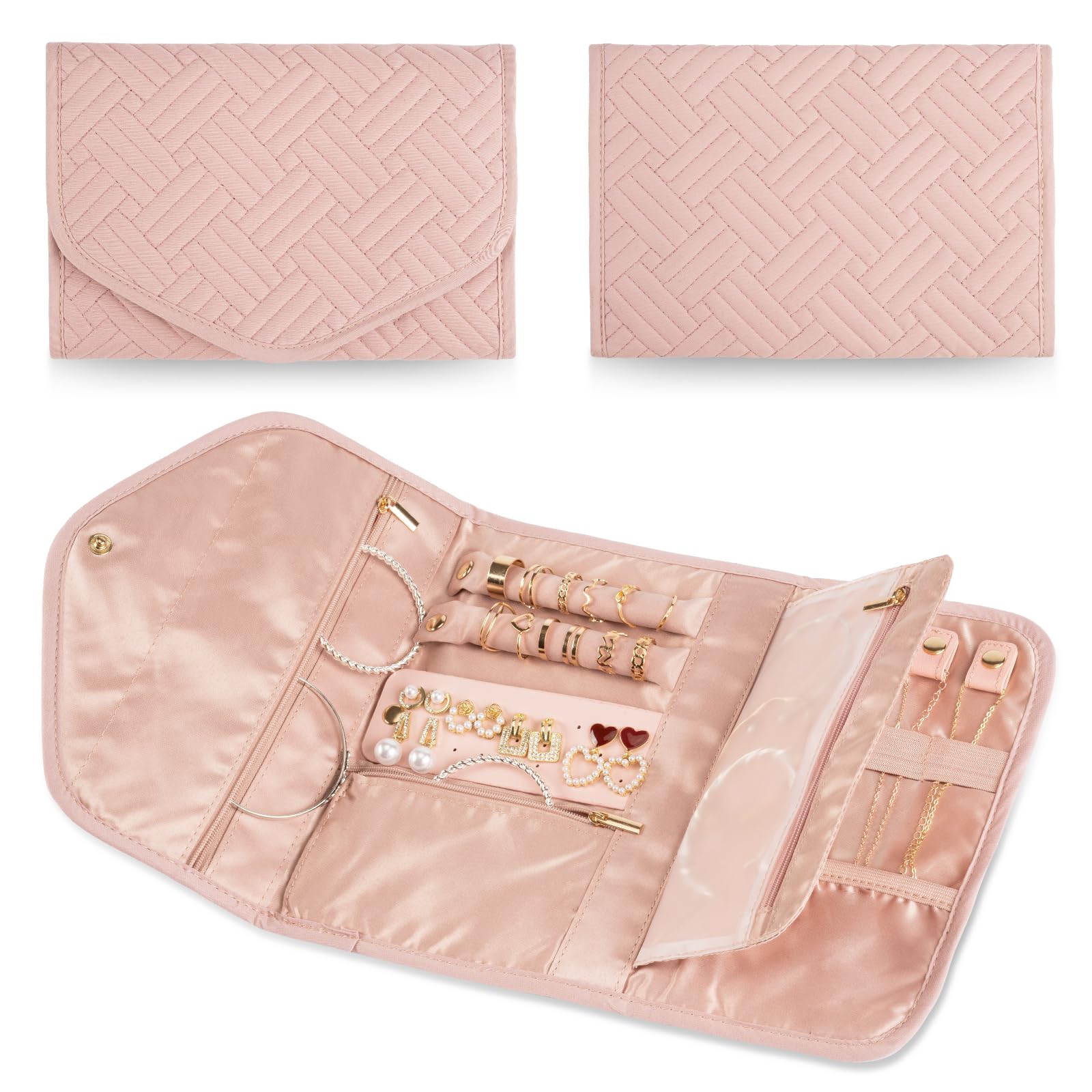 Travel Jewelry Rolls: Keep Your Accessories Safe and Organized on the Go 5 71PSls2dL Legacy Said So