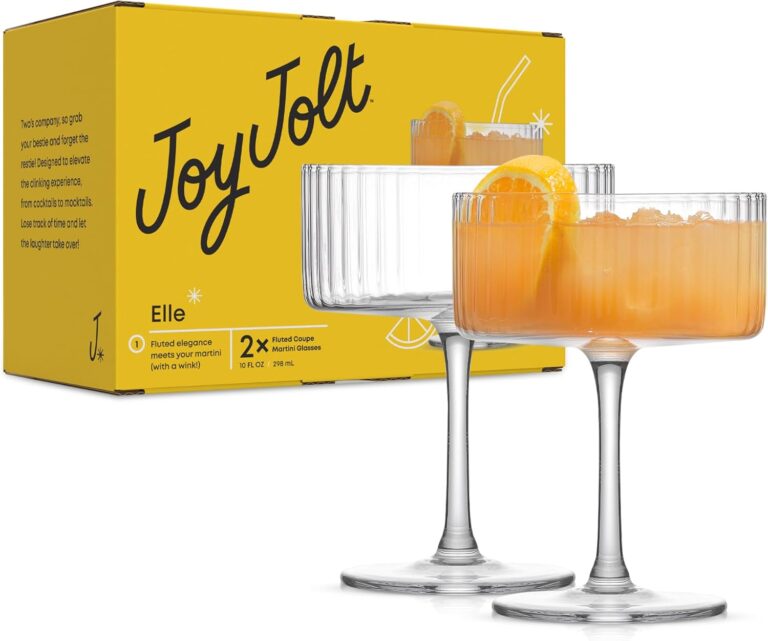 The Best Glass Set for Hosting: JoyJolt 20 Piece Elle Fluted Glassware 71VBuAPCfJL. AC SL1500 Legacy Said So