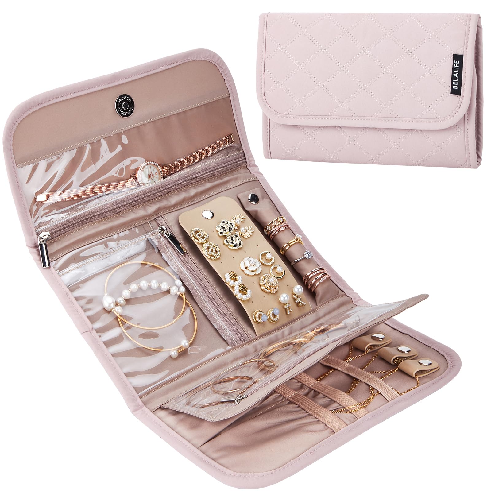Travel Jewelry Rolls: Keep Your Accessories Safe and Organized on the Go 2 71ribU7a aL Legacy Said So