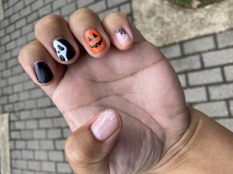 10 Halloween Nail Art Ideas Worth Trying This Spooky Season halloween nails. nail art. gel nails. nails.