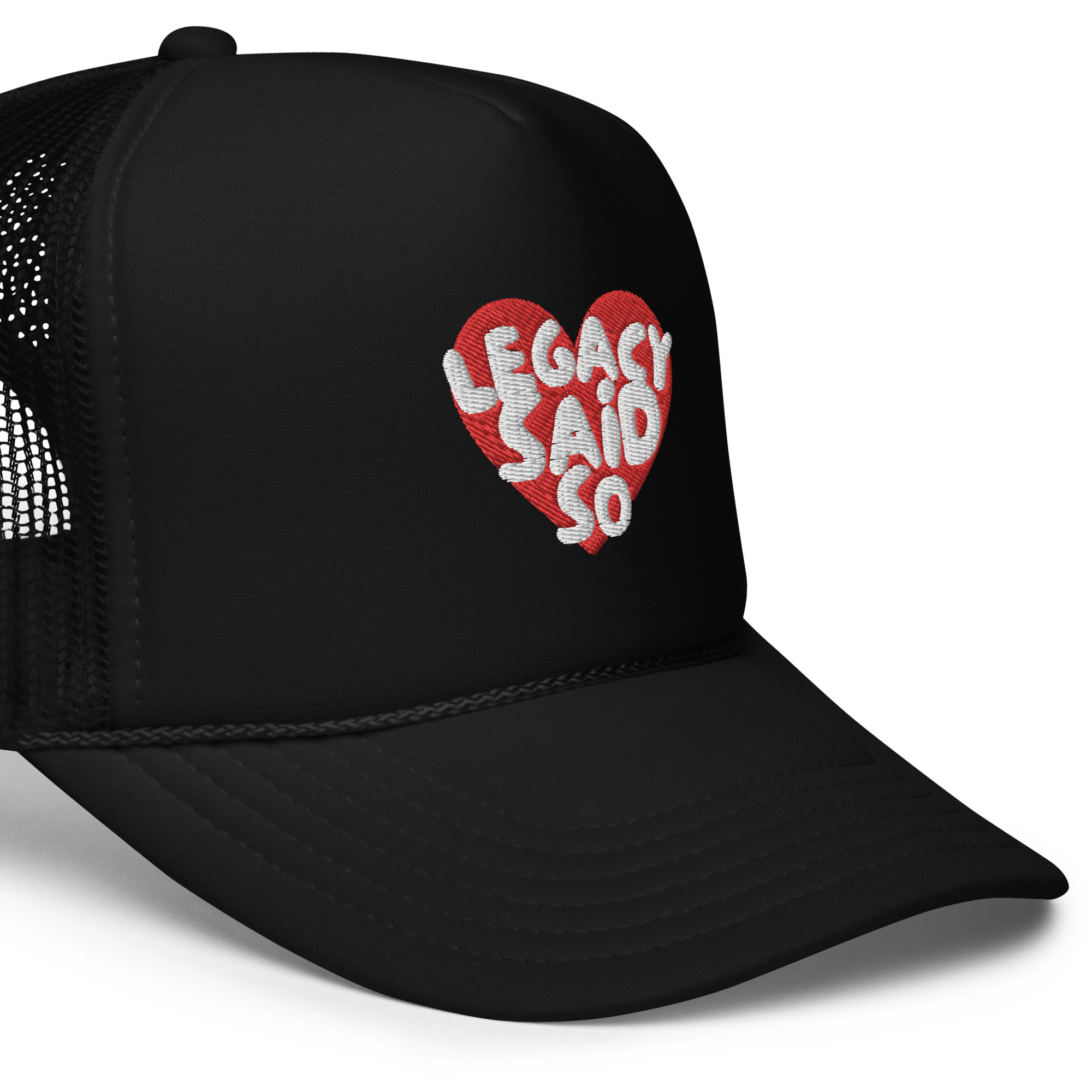 'Legacy Said So' Foam trucker hat 4 'Legacy Said So' Foam trucker hat - Image 4