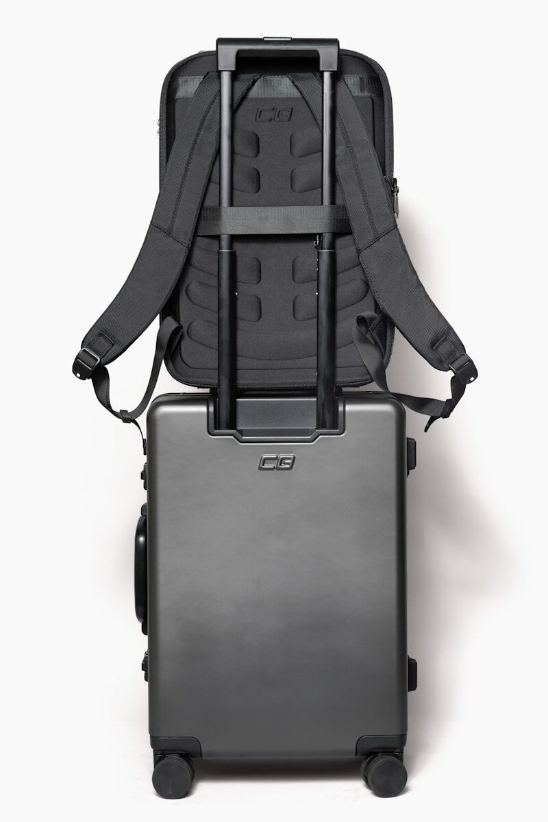 packing list. travel backpack