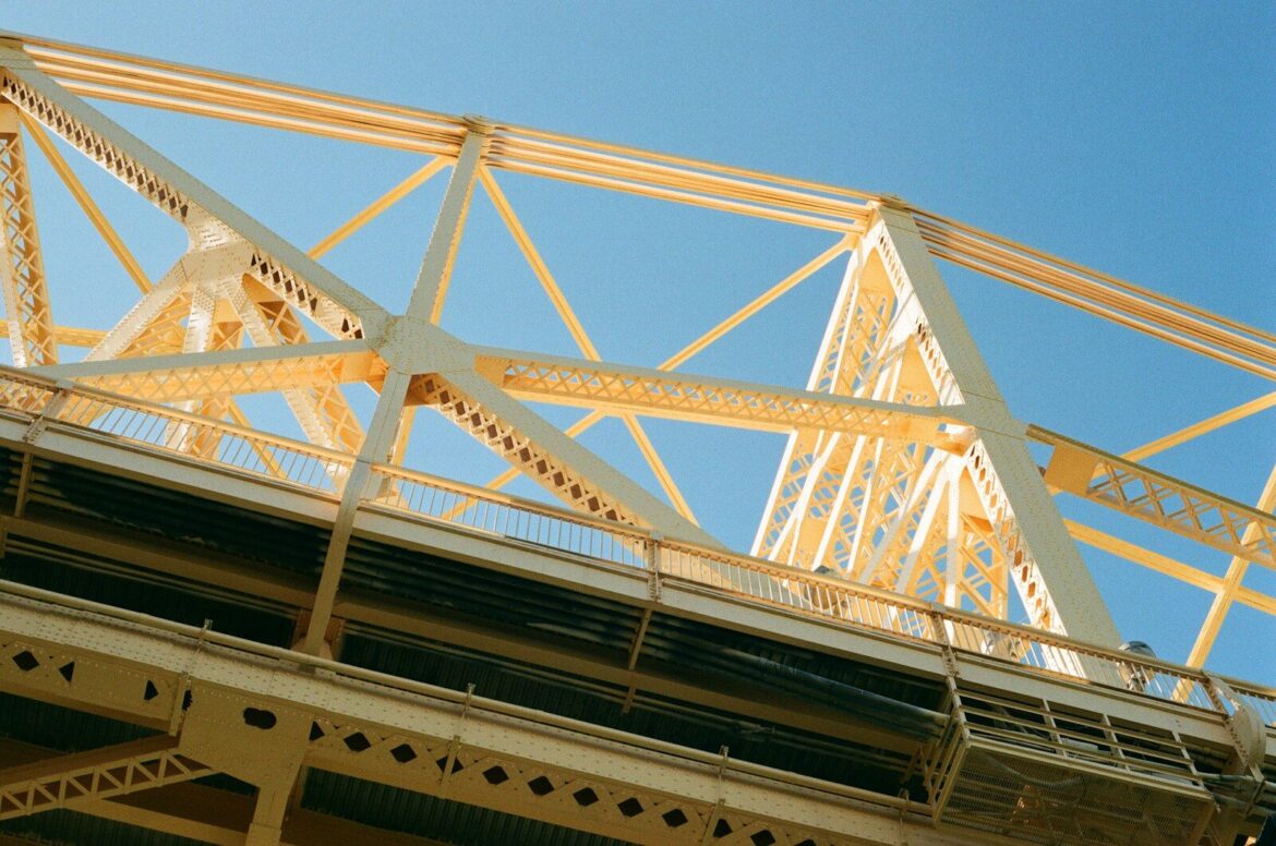 white metal bridge under blue sky during daytime. louisville things to do. things to do in louisville. louisville events